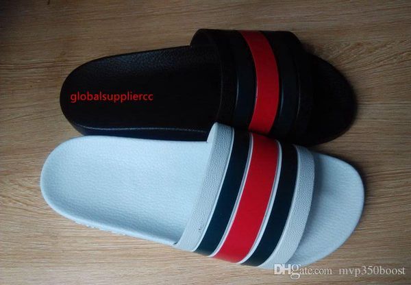

ale mens black red green striped sandals mens outdoor beach sandals male fashion causal sandals, Black;green