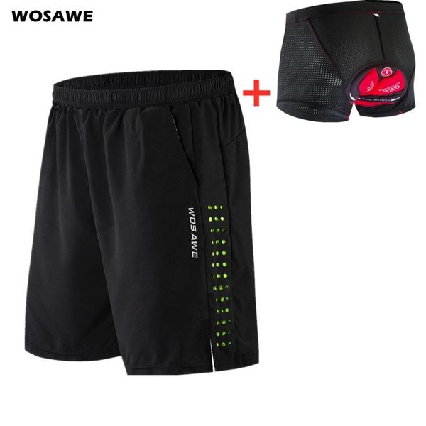 

мужские шорты велоспорт 5d проложенный белье горный велосипед трассы шорты сыпучие открытый спорт езда на велосипеде короткие брюки