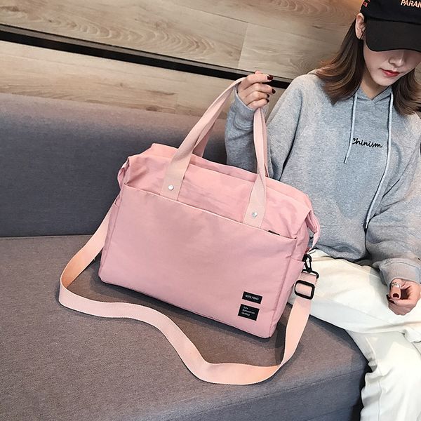 

s.ikrr new travel bag oxford duffle bag carry on luggage bags women water resistant fashion sac weekend large handbags organizer cx200718