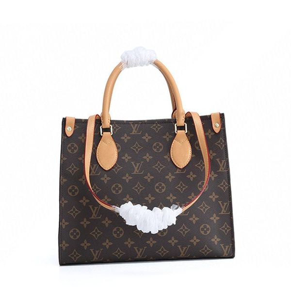 

2021 fast delivery women bag vintage classic large capacity leather shoulder crossbody bag handle totes womens luxury designer bag handb