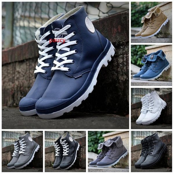 

r new original palladium women medium pampa pufdie lite wp high cut leather outerdoor boots men women working boot size 36-45