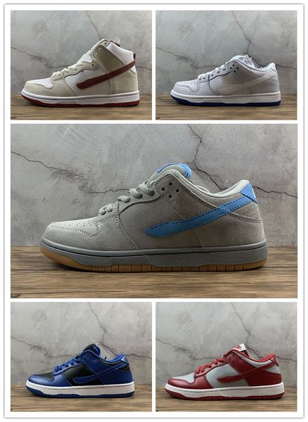 

sb low dunk sneakers skateboard sneaker sail bright crimson iron premium white game royal terra valentines day trainers kids youth with box, Black
