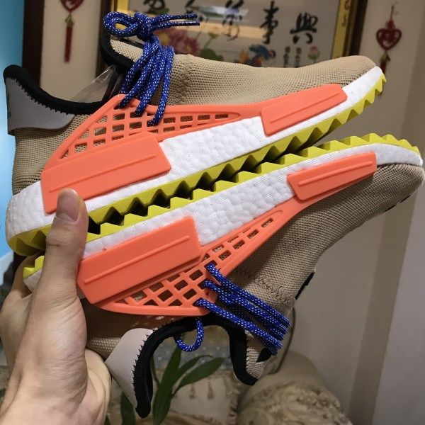 

low selling pharrell pale nude ac7361 pale nude core black yellow casual men shoes designer fashion shoes women ing