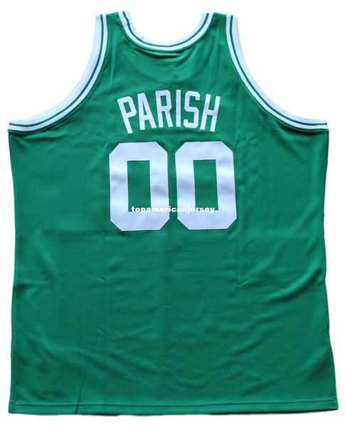 

пэриш # 00 sewn mitchell ness 1987-88 зеленый высокого качества джерси mens vest top размер xs-6xl прошитой баскетбольное ncaa, Gray