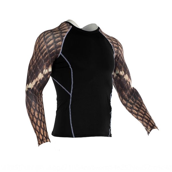 

7at5d outdoor tights trendy cool fashion flower arm basketball football quick-drying fitness clothes long sleeve large size tight pants tigh, Black