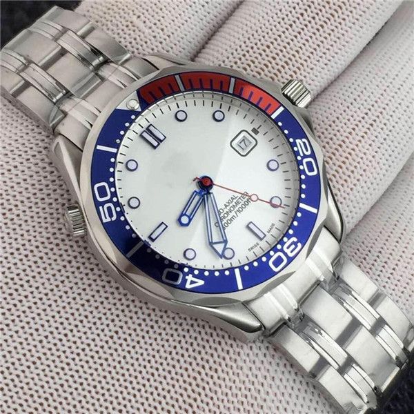 

3a luxury men's automatic mechanical watch.seahorse 2920.80.91 series.41mm men's mechanical watch.imported leather watchband, Slivery;brown