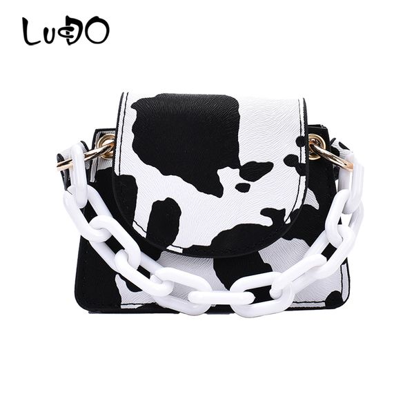 

cow print mini messenger bag for women 2020 new pu leather crossbody bags lady shoulder bag travel handbag and purse sac a main