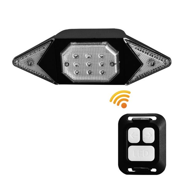 

bike lights turning light wireless bicycle rear led tail turn signal mode taillight