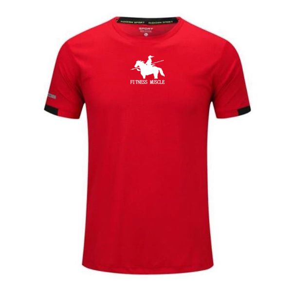 

2020 rashgard mens sport t shirt gym running shirts quick dry mesh fitness tees training men training t shirt sportswear, Black;blue