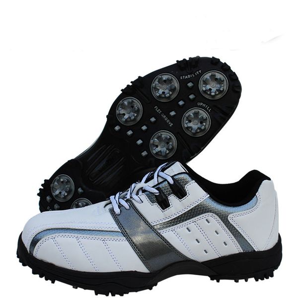

professional men golf shoes whit spikes anti slip outdoor golf training sneakers mens shos golfing