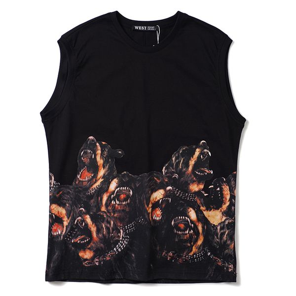 

givenchy gvc роскошный мужской конструктор без рукавов футболки конструктор вскользь коротких рукава моды печати высокого качества мужчины, White;black