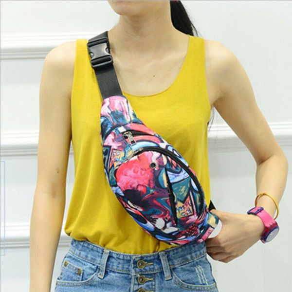 

waist bag women multicolor waist packs multi-function anti-theft casual travel sports bags waterproof portable new style bags