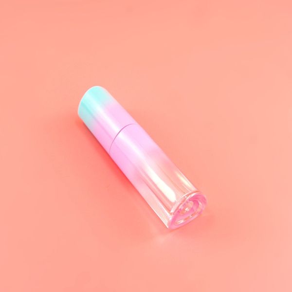 

4ml empty lip tube gradient triangle lip gloss tube diy liquid lipstick bottle empty container f606