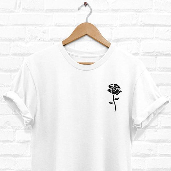 

black rose shirt, rose tshirt, pocket rose t shirt, roses white 100% cotton tee, hypebeast trendy t shirt, streetwear shirts d998
