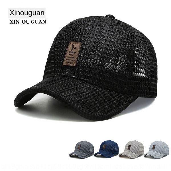 

mesh breathable women's korean baseball baseball outdoor leisure sunscreen net cap women's cap, Blue;gray