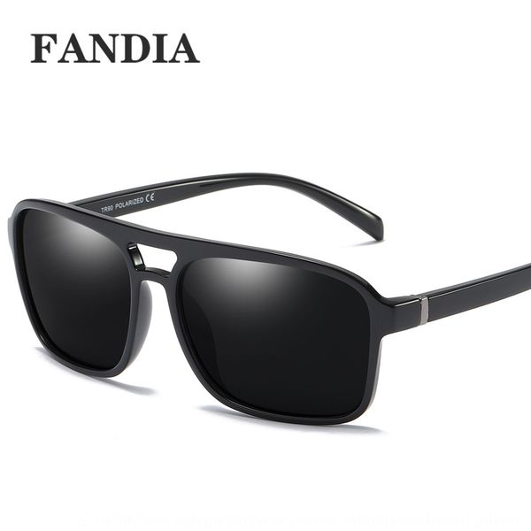 

p0039 sun tr90 tac1.1 fashion men's polarized sun glasses casual quality driving glasses sunglasses, White;black