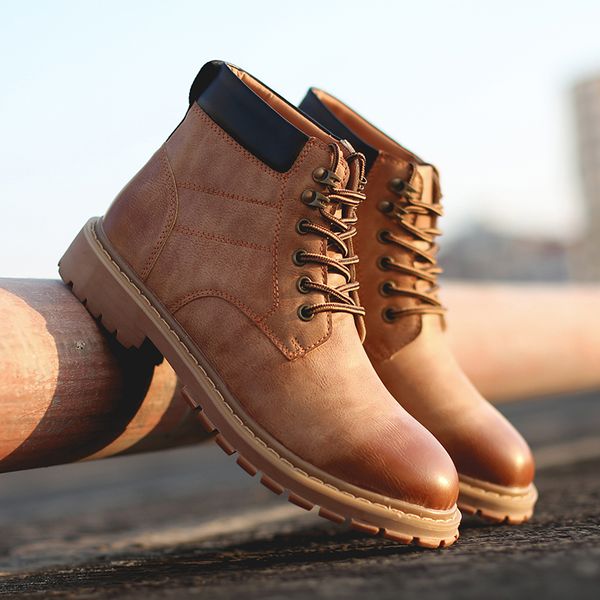 

boots mens 2020 casual black fashion flat leather breathable men shoes sport causal sneaker leisure sneakers hombre casual shoe