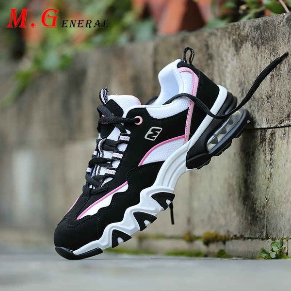 

breathable women's sport shoes couple summer sneakers mesh women's running shoes thick bottom sport low woman dad shoe q30