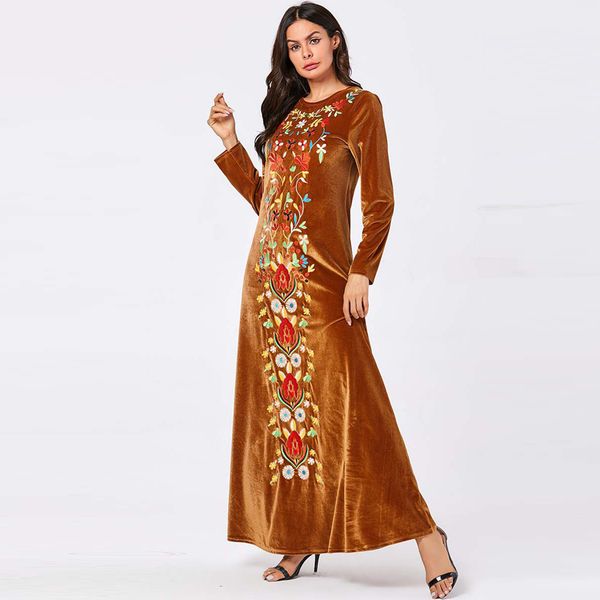 

vestidos arabes maxi abaya turkey islamic hijab muslim long dress caftan dubai kaftan tesettur elbise oman robe musulmane longue