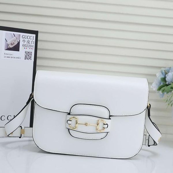 

new arrival women bags vintage classic horsebit bag simple style lady crossbody bags leather womens shoulder bag fast delivery sale