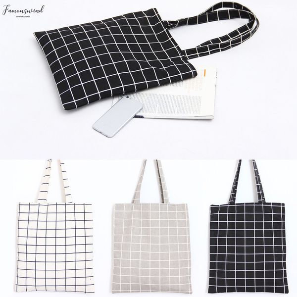 

new check, plaid tartan canvas handbags plaid design shoulder bags womens bag shoulder bags 2020 bolsas feminina sac femme high quality