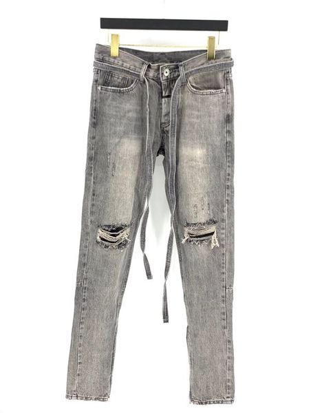 

ws7279 fashion men's jeans 2020 runway luxury european design party style men's clothing, Blue