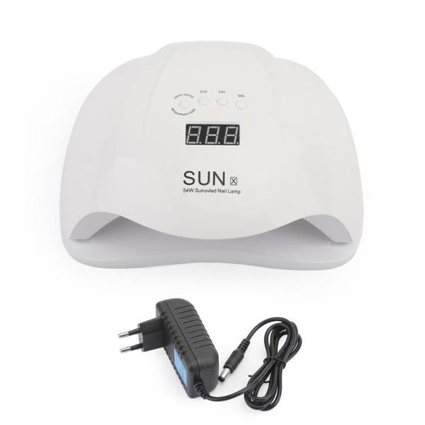 

nail dryers artudatech sunx 54w led induction uv gel dryer lampe curing polish drying machine