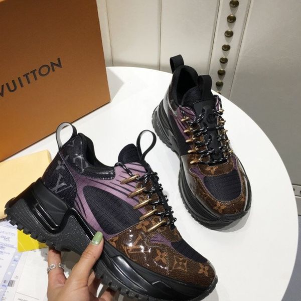 

073 new designer luxury women's casual fashion shoes, women's outdoor casual shoes, high-quality materials, with original box, Black