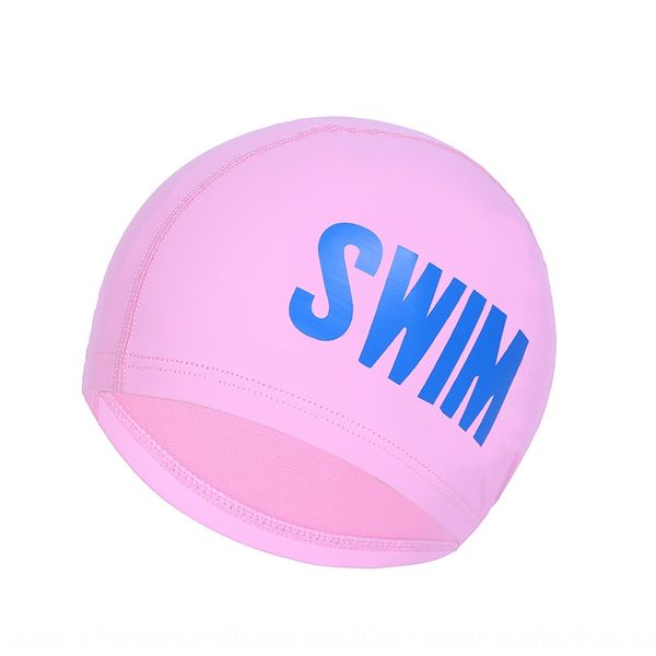 

children's pu coated cartoon cute boys and girls swimming cap swimming cap water equipment