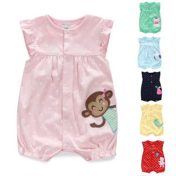 

2020 sell baby jumpsuit one-piece short-sleeved high-quality boy girl clothes, Blue