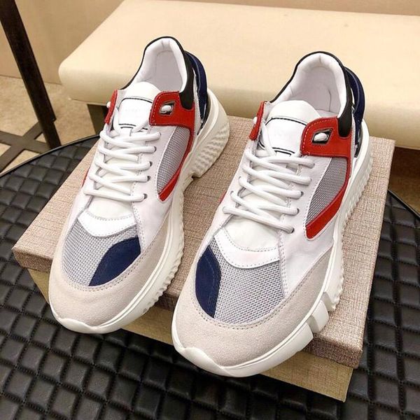 

fashion classic veloce mid white trio mens shoes outdoor walking vintage autumn and winter lace -up casual sports men shoes soft footwears, Black