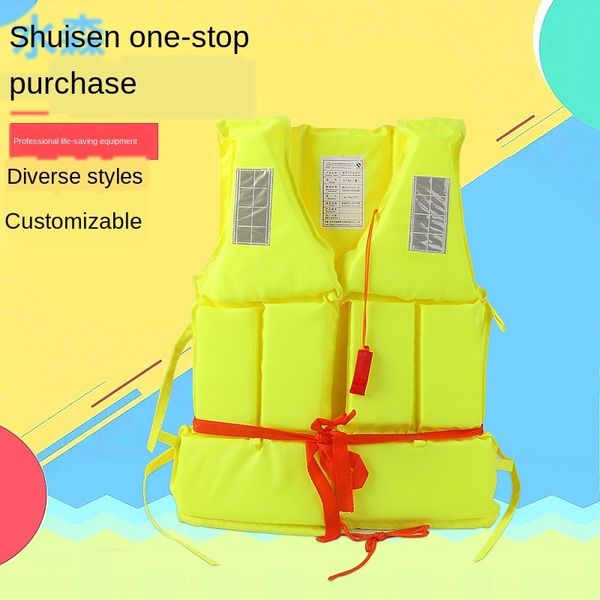 

300d оксфорд высокого качества флуоресцентный зеленый 300d высокое качество морской работы lif взрослой морской жизни работы куртка спасател