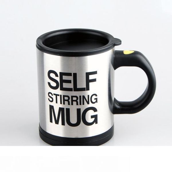 

400ml automatic self stirring mug coffee milk mixing mug stainless steel thermal cup electric lazy double insulated smart cup with lid