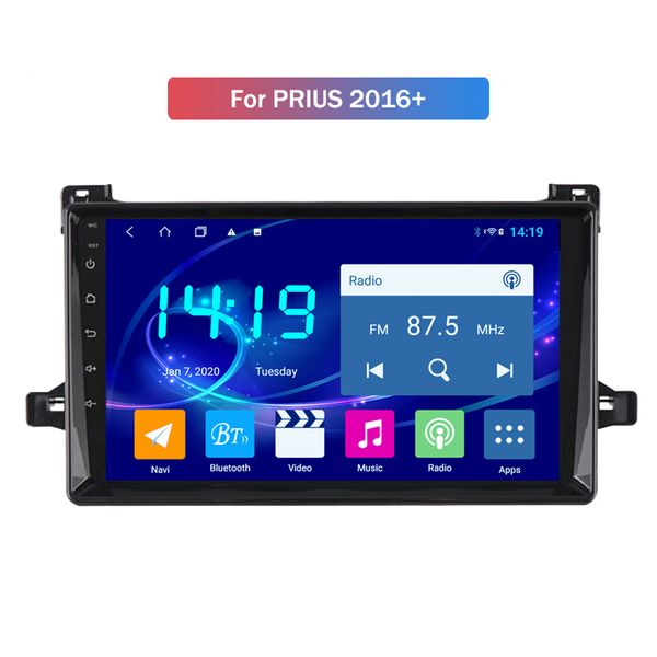 

9 «» android 10,0 сенсорный экран автомобиля стерео автомагнитол автомобильные gps аудио радио для toyota prius 2016