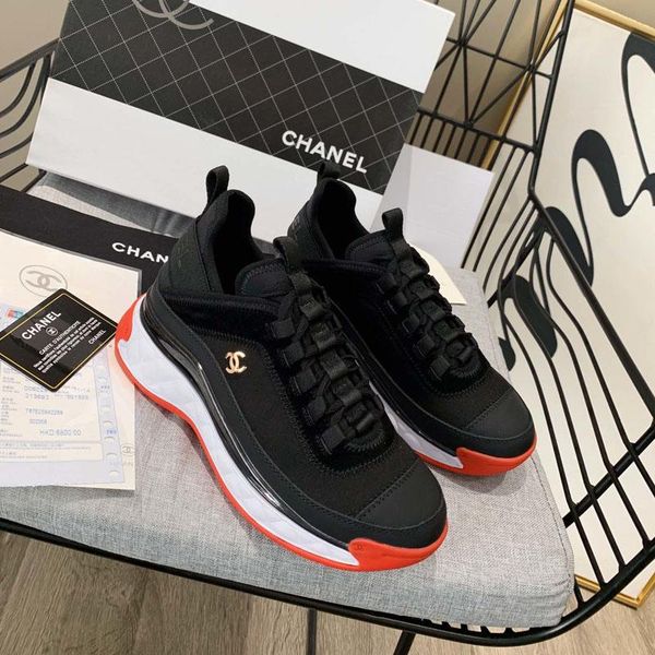 

designer shoes luxury women casual shoes comfortable new fashion womens sneakers leather tennis women sport breathable shoes d04, Black