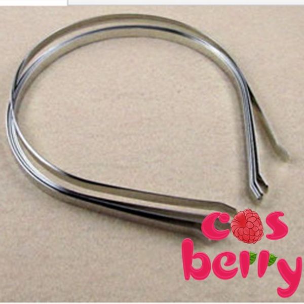 

bjd hair band doll baby hair hoop toy doll head hoop salon/star doll/small cloth/small p/az, Slivery;white