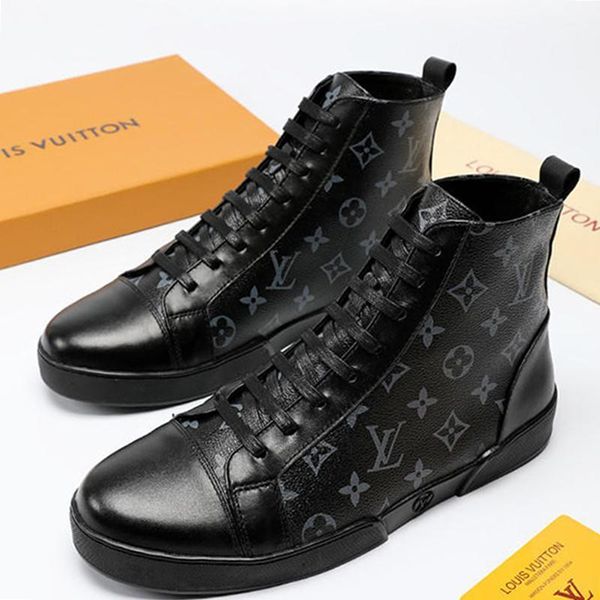 

mens shoes fashion boots chaussures pour hommes tattoo sneaker boot fashion boots men shoes zapatos de hombre luxury design drop shipping, Black