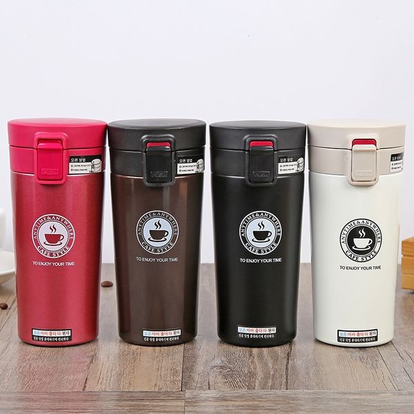 

творческое подпрыгивание кофе анти-ошпаривания маленького рта портативный автомобиль подпрыгивая пару термоса термоса с кофе чашка