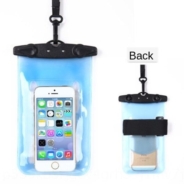 

mobile phone waterproof bag diving cover touch screen universalhuawei mobile phone cover swimming neck drifting waterproof bag