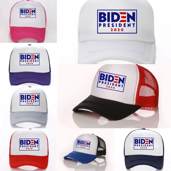 

pbfka donald biden 2020 baseball caps make america great again travel embroidery sports ball hat outdoor hat beach sun hat, Blue;gray
