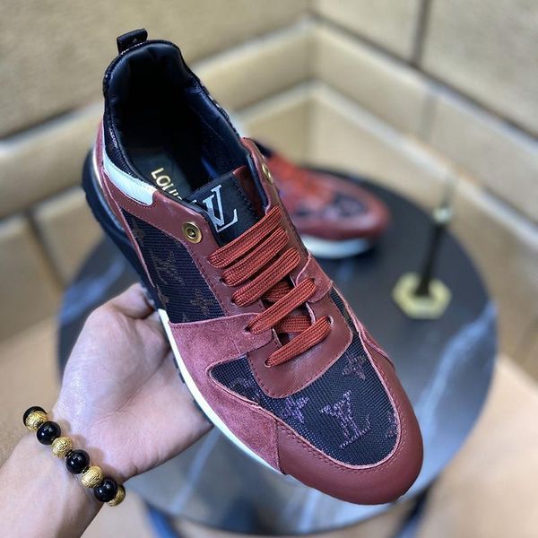 

2020j luxury design fashion printed high-quality leather sports shoes wild breathable mens casual shoes mens banquet shoes size: 38-45, Black