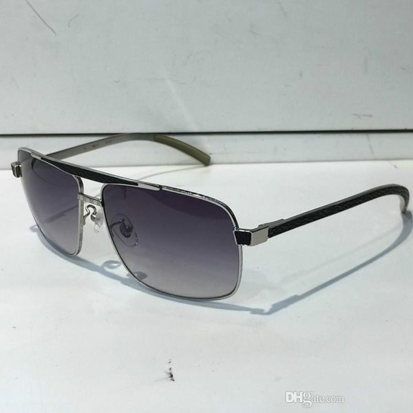

0548 luxury popular sunglasses retro vintage z0548 men brand designer sunglasses shiny gold summer style laser logo gold plated with case, White;black