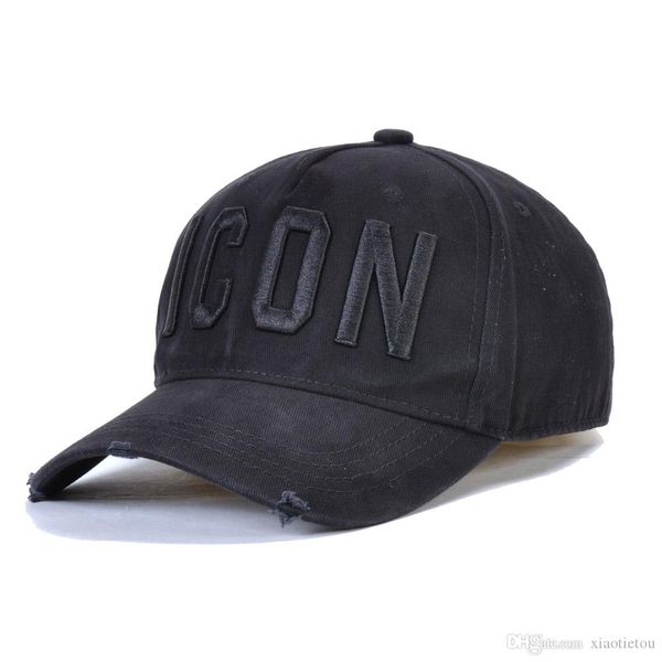 

icon black hat designer baseball cap casquette d2 4 color uar behind letters luxury cap snapbacks hat, Blue;gray