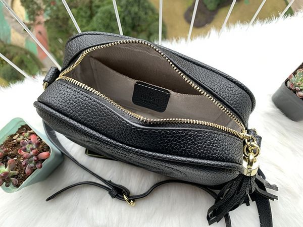 

марка дизайнерская все виды мужских и женских плечевых сумки, сумки поперечная тела, мода длинный ремень сумка плеча мешок камеры 6color, Black