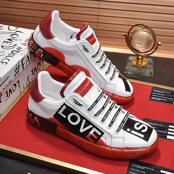 

2020 casual мужская обувь дышащая с оригинальным mens box обувь мода кроссовки телячьей nappa luxury design scarpe da uomo горячая продажа м