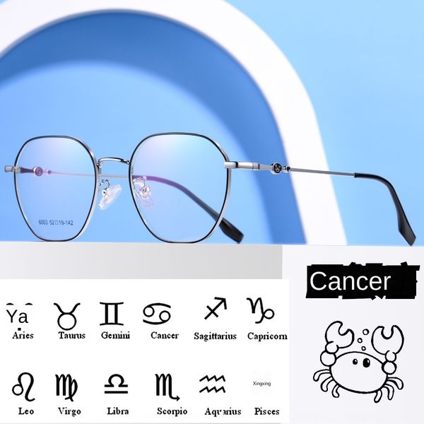 

myopia myopia metal men's and women's new style frame plain glasses danyang glasses frame, Silver