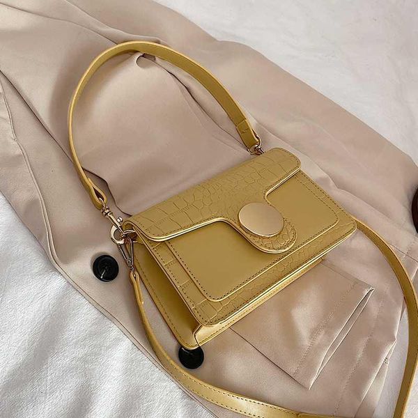 

high-grade crocodile handbag 2020 new fashion women's designer shoulder messenger bag portable wallet