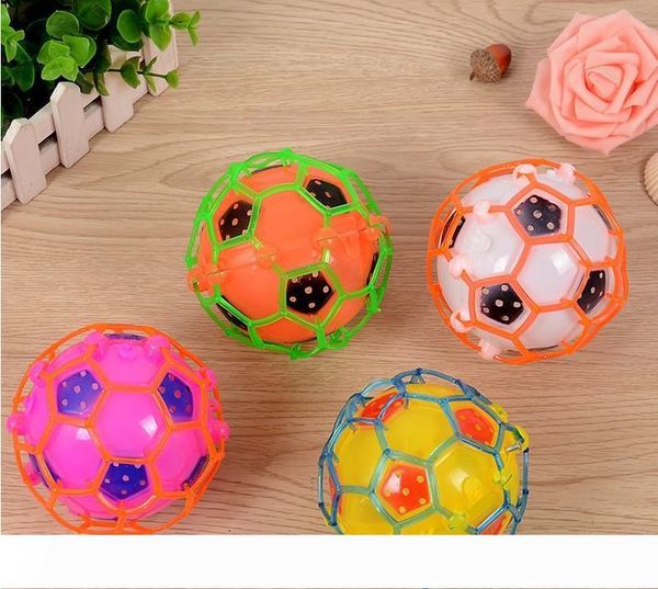 

wholesale led light dance jumping football music football bouncing dancing ball children funny toy crazy magic balls