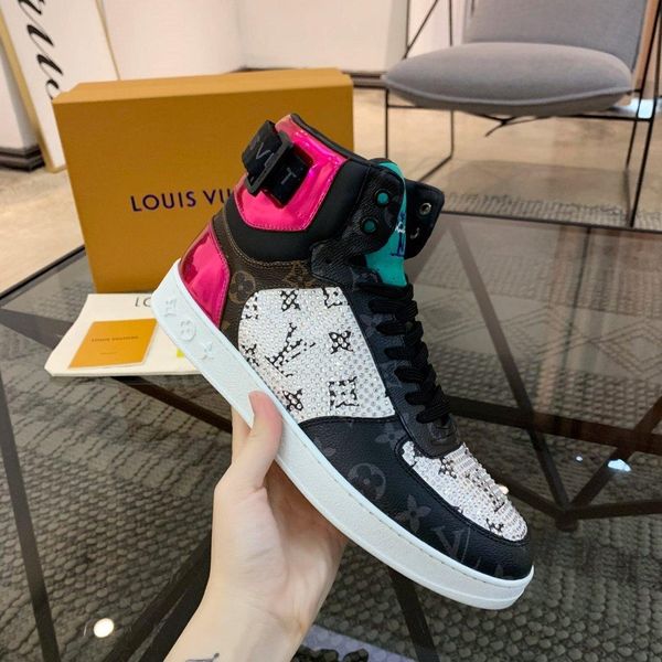 

new6 fashionable high-men's shoes casual comfortable sports men's shoes high-end business work travel men's shoes zapatos, Black