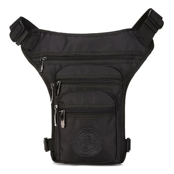 

men canvas /nylon leg bag for men fanny pack belt hip drop messenger shoulder travel trekking motorcycle assault waist bags